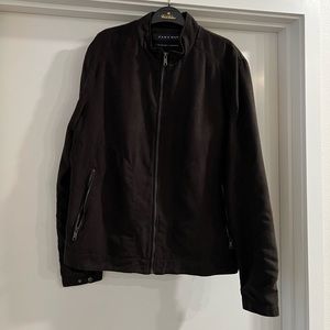 Zara lightweight jacket (Dark Brown)